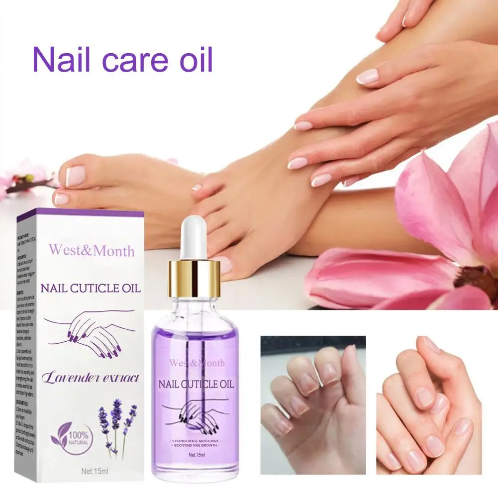 Versatile Plant Extract Long Lasting Damaged Nails Oil Treatment Multifunctional Nail Repair Oil Nail Salon Supplies