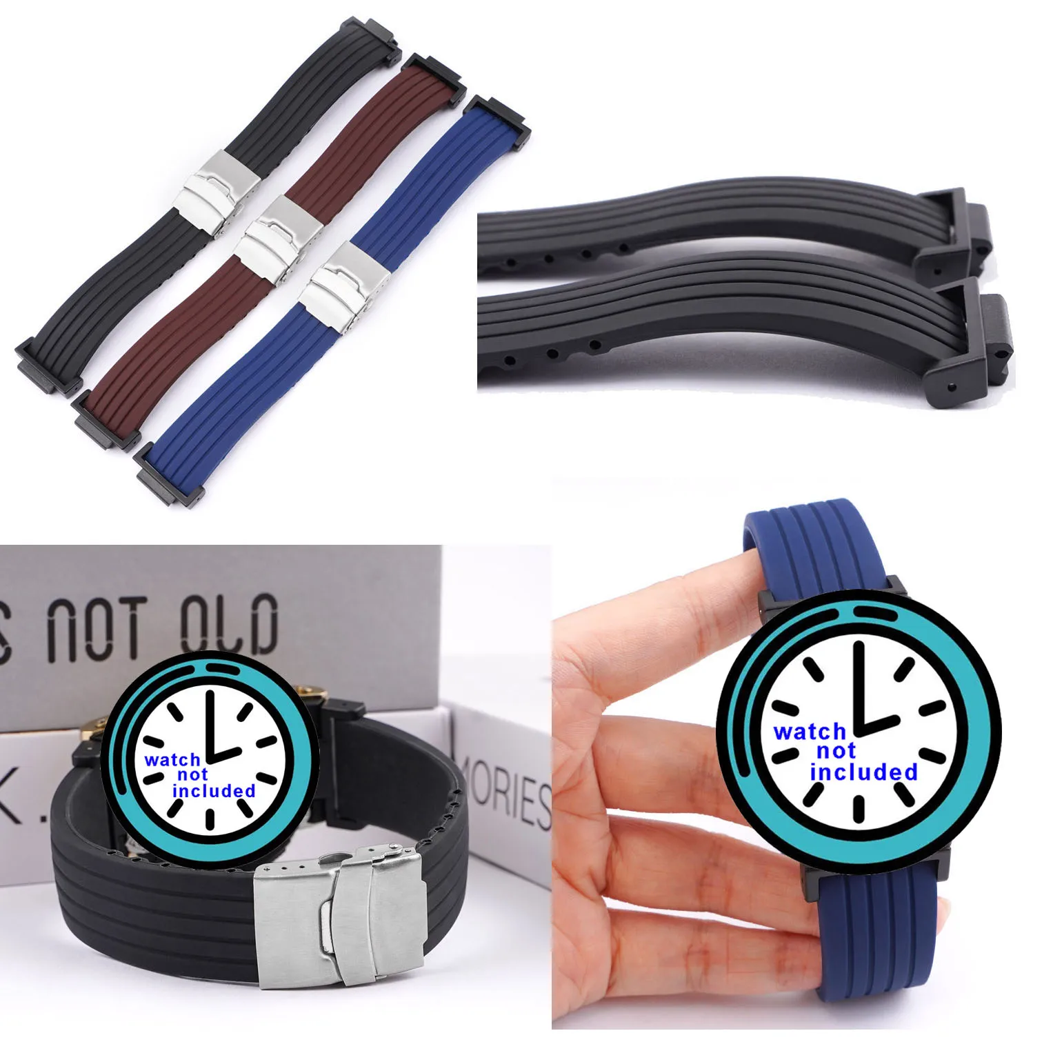 Tire Silicone Watch Strap For Casio G-Shock GA2100 110 MCW GD-100 G5600 DW9052 GW-6900 GLS8900 GMAS110 Watch Band Wristband Belt