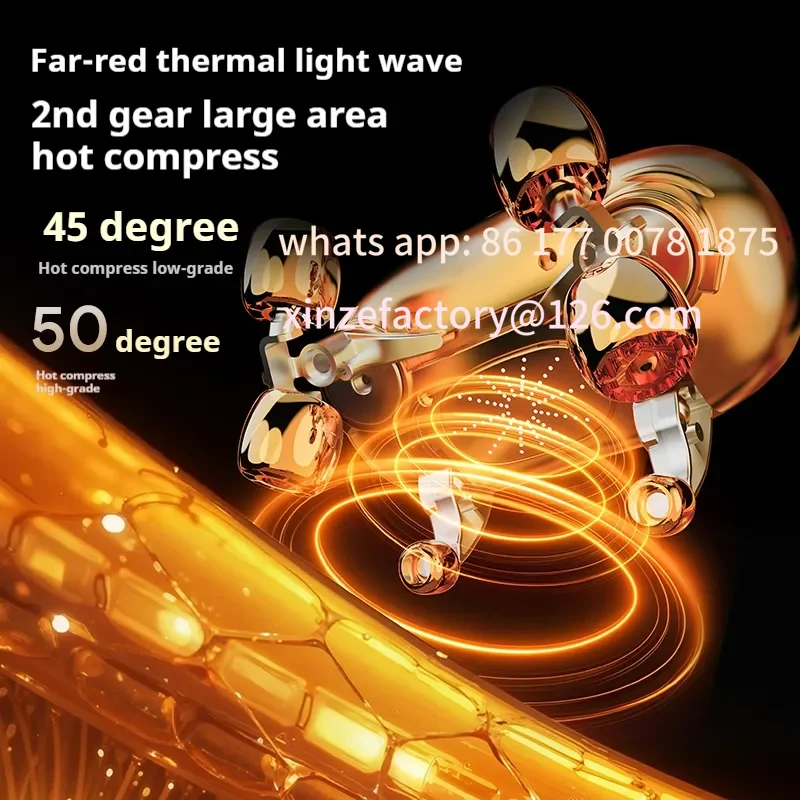 Customizable Cervical Massager Fully Automatic Massager Home Hot Compress Shoulder and Neck Massager