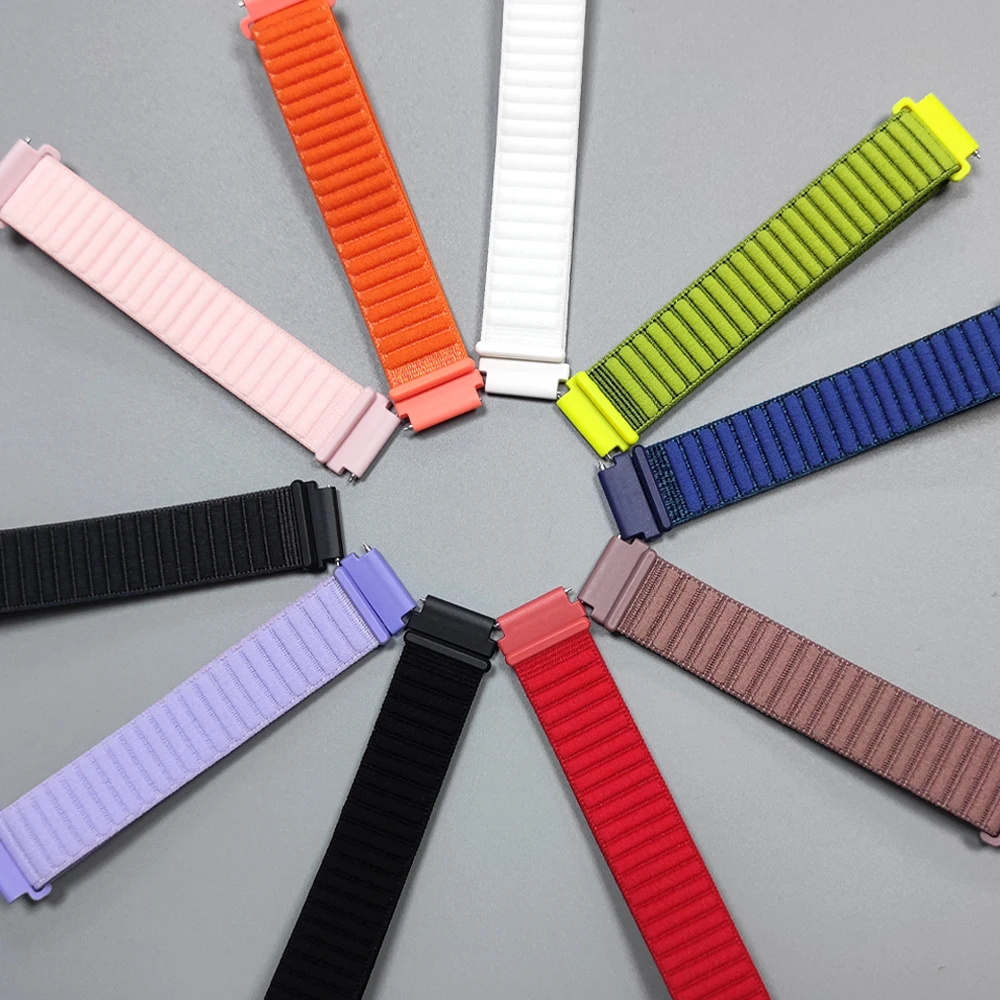 Correias trançadas de 22mm para redmi watch 5 active/lite pulseira de ajuste rápido para xiaomi mi watch 2 pro s4 s1 active sports band