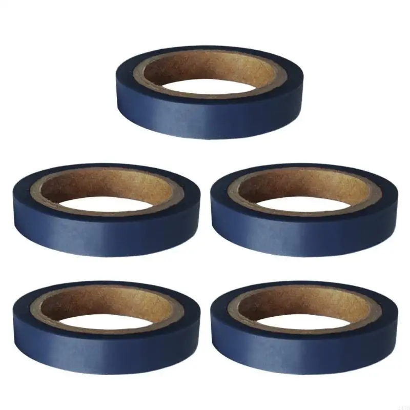 5 Roll Racquet Finishing Tapes Badminton Squash Compound Sealing Tape Sweat Sealing Special Band Tape Easy to Use 