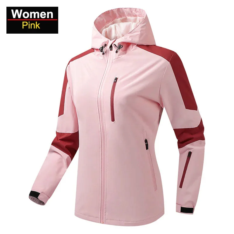 

Parent-child Waterproof Hiking Jackets Breathable Windproof Windbreaker Unisex Camping Hunting Running Trekking Fishing