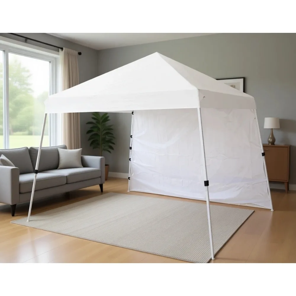 Pop Up Canopy Waterproof UPF 50+ with Sidewall | 3-height Tent, Easy Setup, Outdoor Accessories