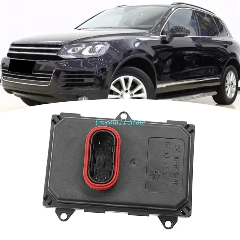 Y1UB Strong 12V 35W Headlight Power Module Reliable Headlight Power Supply Unit 4H0941329 Simple Installation for Vehicle