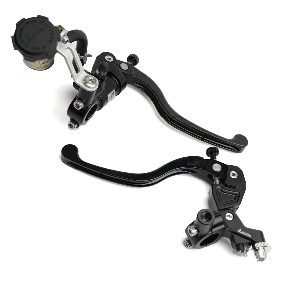 Zestaw Pompy Hamulcowej i Sprzęgła Radialnego Adelin z Dźwigniami i Uchwytami do Motocykli Honda Suzuki Yamaha Kawasaki oraz Elektrycznych Motocykli Terenowych