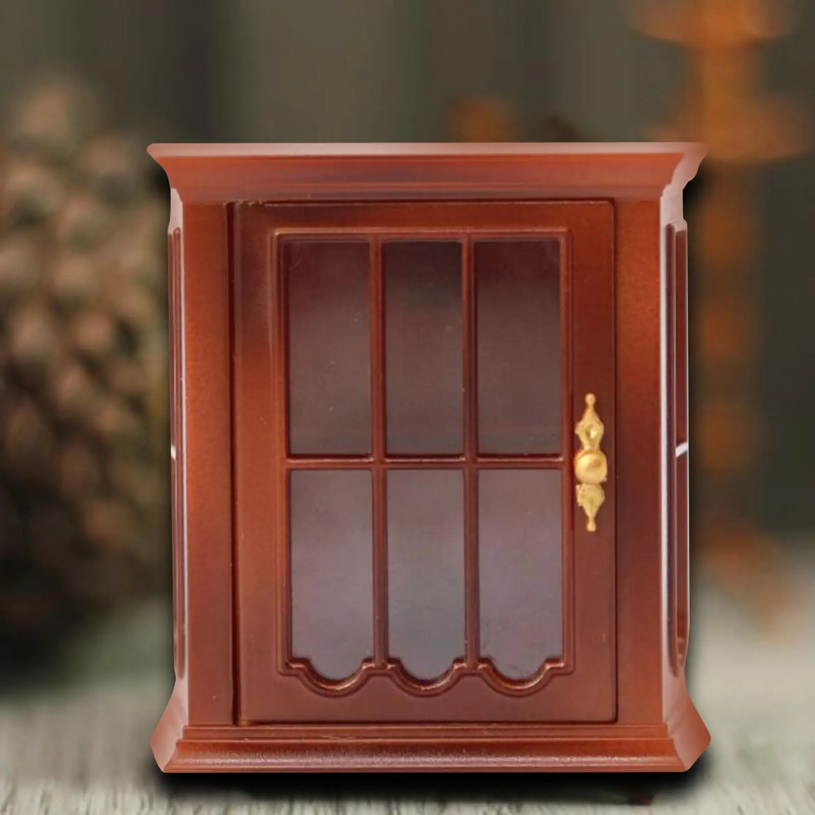 책장 용품 홈: 12 인형의 집 가구 거실 장면 미니 교수형