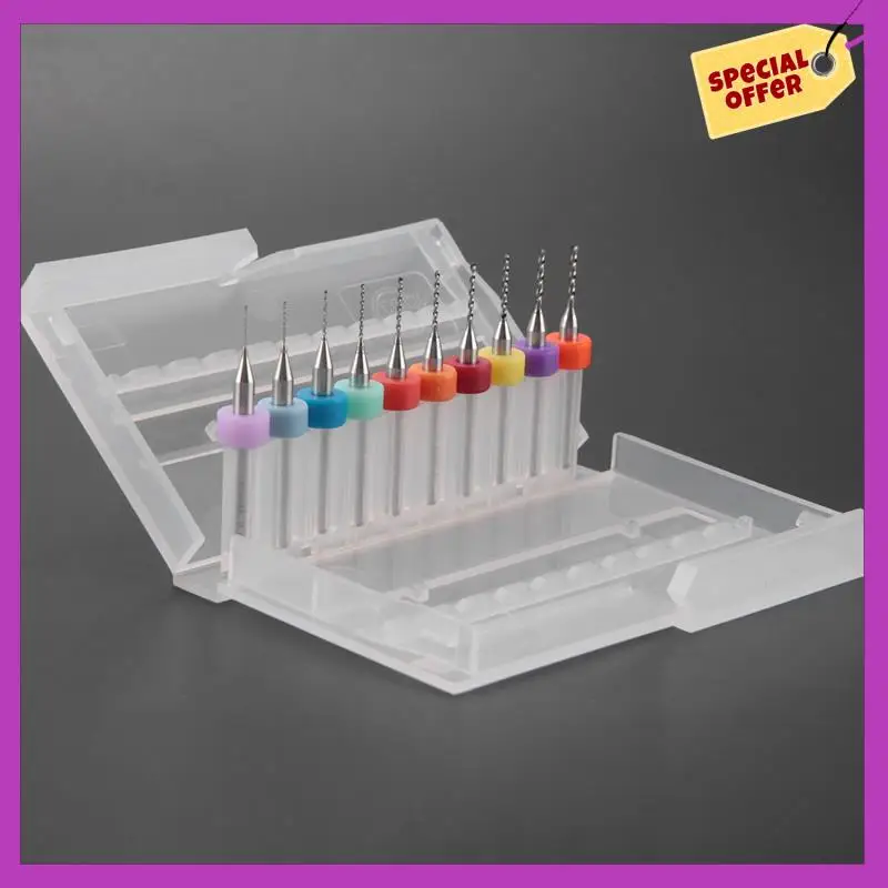 

HFIL-37Pcs Twist Drill Bits Set Pin Vise Woodworking Hand Drill For Model Resin Jewelry Walnut Beeswax Drill Bits For Metal