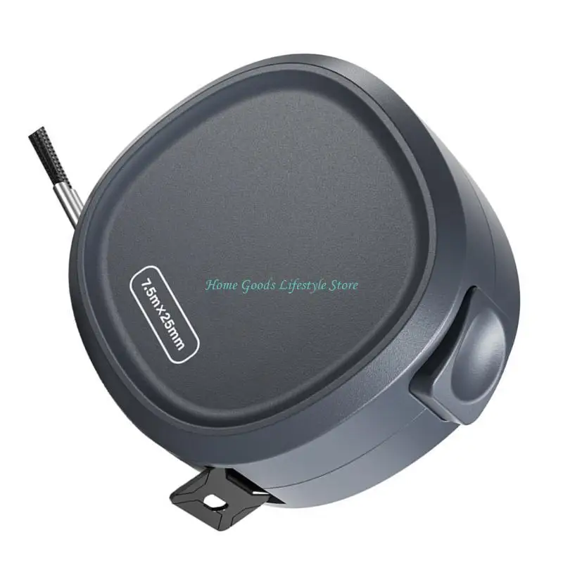 E74E Tape Measure, Self-Locking Steel Tape, Carpentry Measuring Tool, High Accuracy Retractable Measuring Ruler