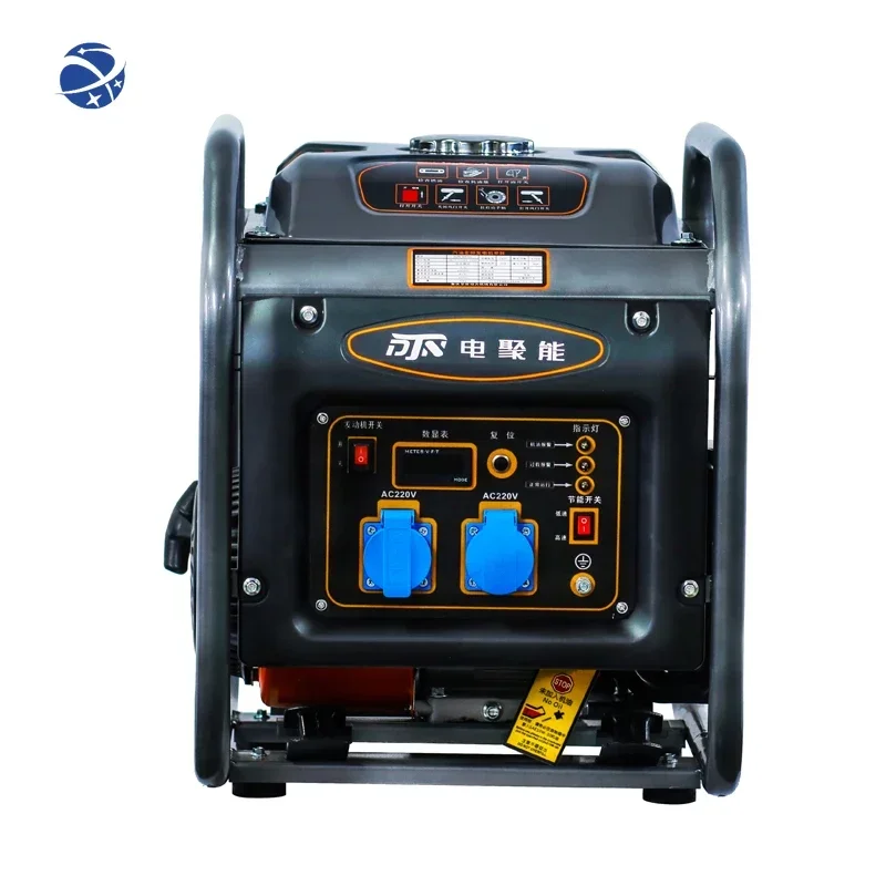 YUNYI Portable Gasoline Generator 5 230V AC Output Single Phase Electric Recoil Starting System Silent Design Made China Genset