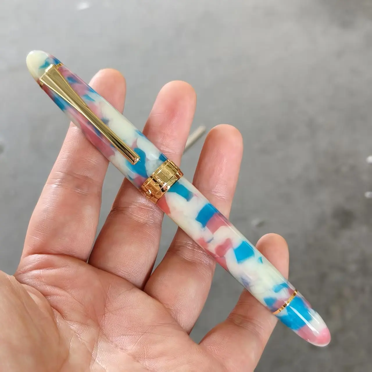 カイゲル356限定版万年筆-ef-f-m-高品質アクリル製-大人・学生向け筆記具-ギフト-高い美しさと滑らかな書き心地