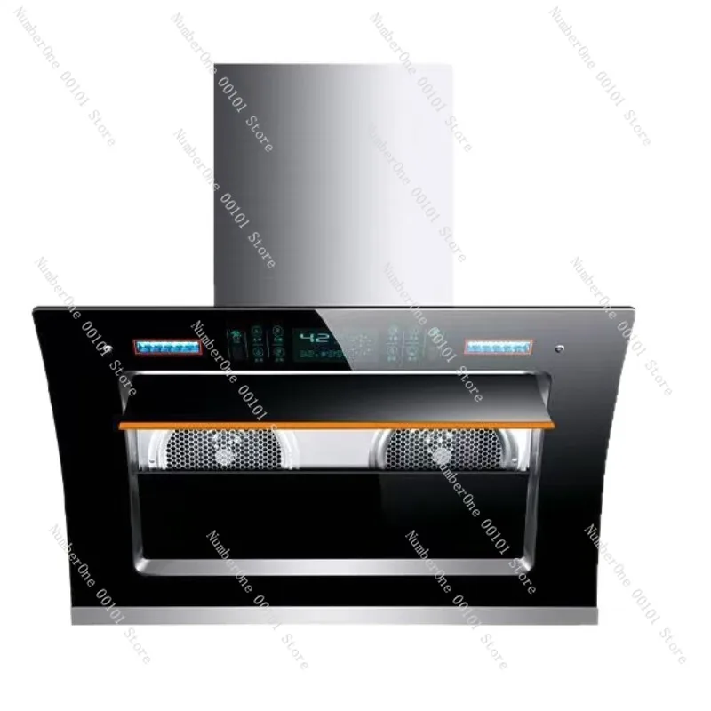 

Side Suction Automatic Cleaning Range Hood for Home Kitchen with High Suction Power