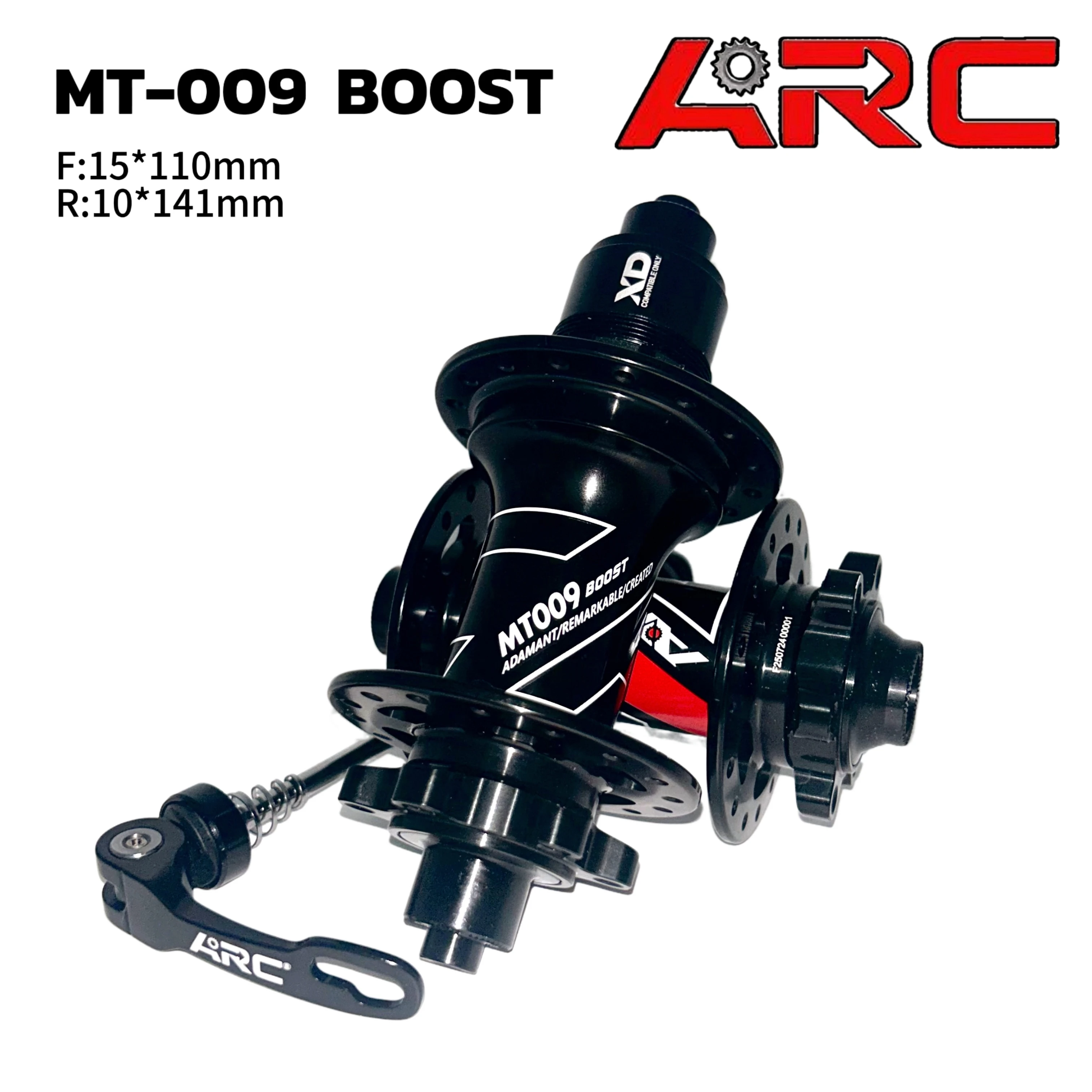 

ARC MT009 BOOST 32 Holes MTB Hub 12-Speed 6-Pawls 3-Teeth 114-Clicks 6-bolt Disc Brake Bearing Quick Release Hub With HG/MS/XD