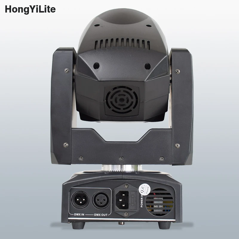 HongYiLite MINI Luz de lavado con zoom 7x12W RGBW 4 en 1 3-60 °   Zoom Beam DMX512 Control de sonido para escenario, boda, fiesta, DJ, Club, evento
