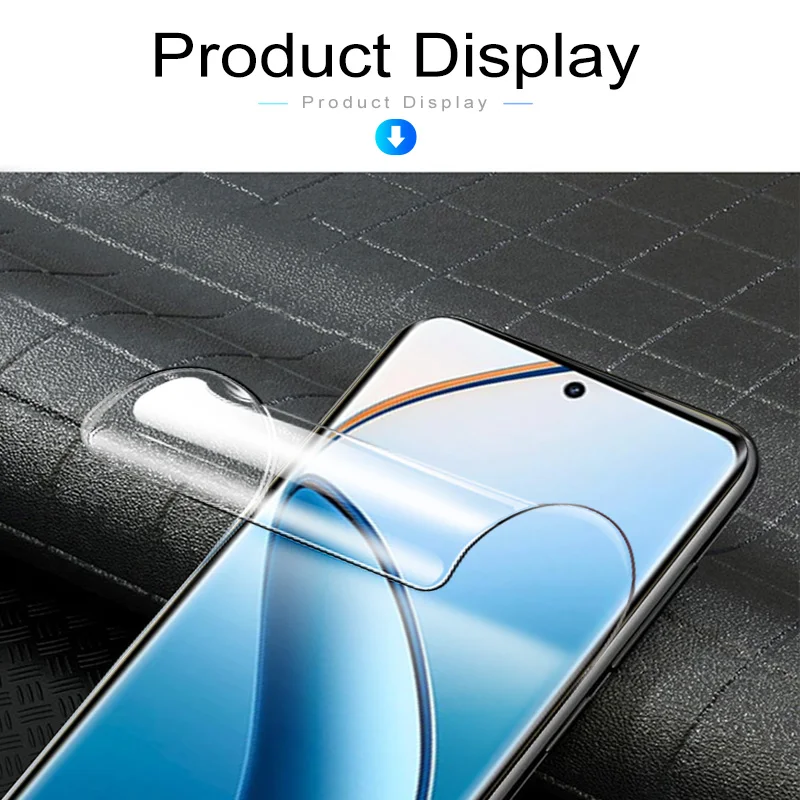 9 в 1, Гидрогелевая пленка для объектива фотоаппарата Realme 12 Pro +