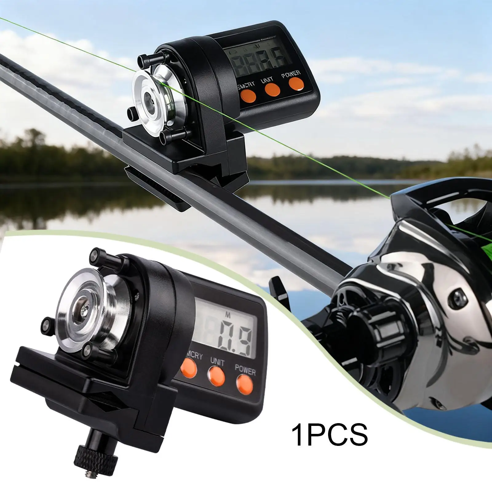 

Цифровой счетчик длины лески: точный электронный измеритель для джиггинга и троллинга