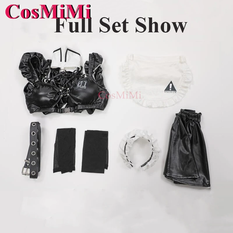 CosMiMi Hot Game Anime Fighting Maid Cosplay Costume Fashion Sweet Maid Combat Uniforms Carnival Party Role Play Clothing S-XL