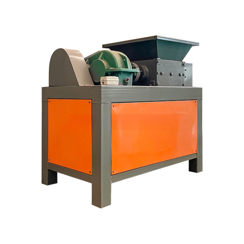 Broyeur plastique industriel pour ferraille de tissu, meubles, emballage, contreplaqué avec clous, bois, cuir et os