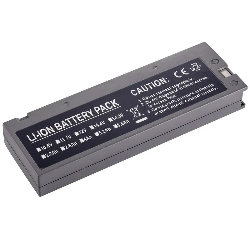 Replacement Battery for Ruibo XLD1308 PM9000A Aosheng 8000 Patient Monitor High Capacity Rechargeable Power Supply