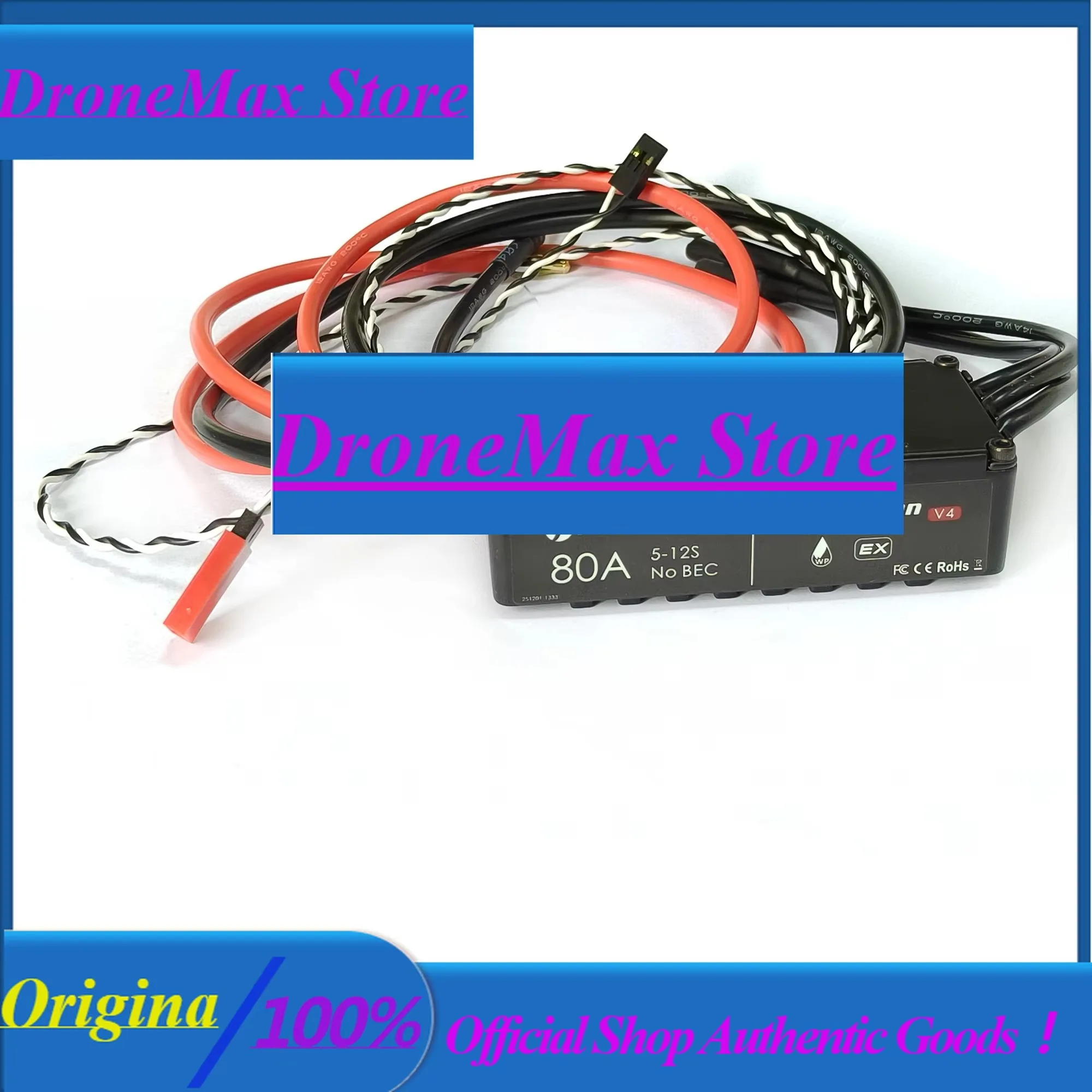 DroMaSsFlyDragon V4 80A / 150A FLYCOLOR Multi Axis Brushless ESC 5-12S For RC Aircraft Vehicle Boat Drone