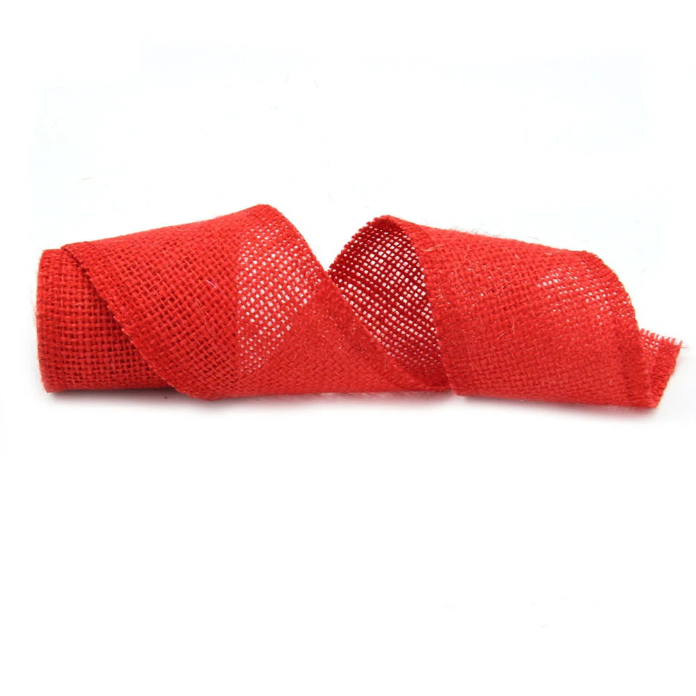 

Christmas Jute Decor Hessian Lace Craft Diy DIY Jute Hessian Lace Craft Ribbon Ribbon for Home Wedding