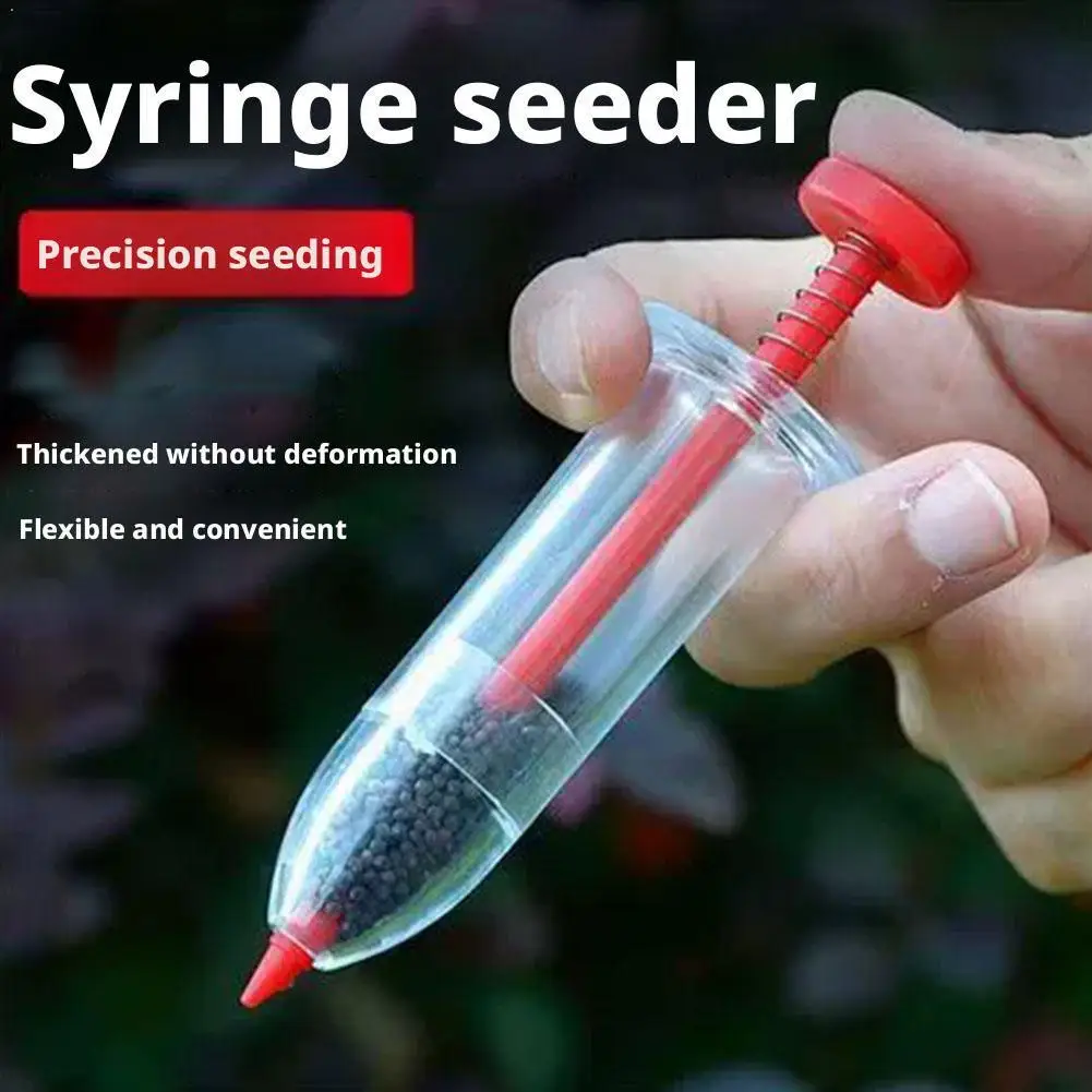 Manual Seed Dispenser Precision Hand Seeder Sower Tool For Small Seeds Mini Gardening Planter For Indoor Sowing