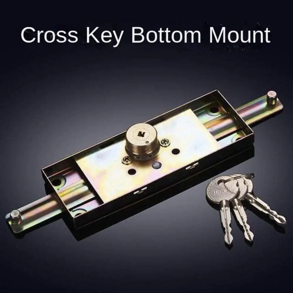 

New Alloy Roller Shutter Door Lock with Key Hardware Roll Gate Lock Middle Bottom Thicken Anti-theft Locks Garage