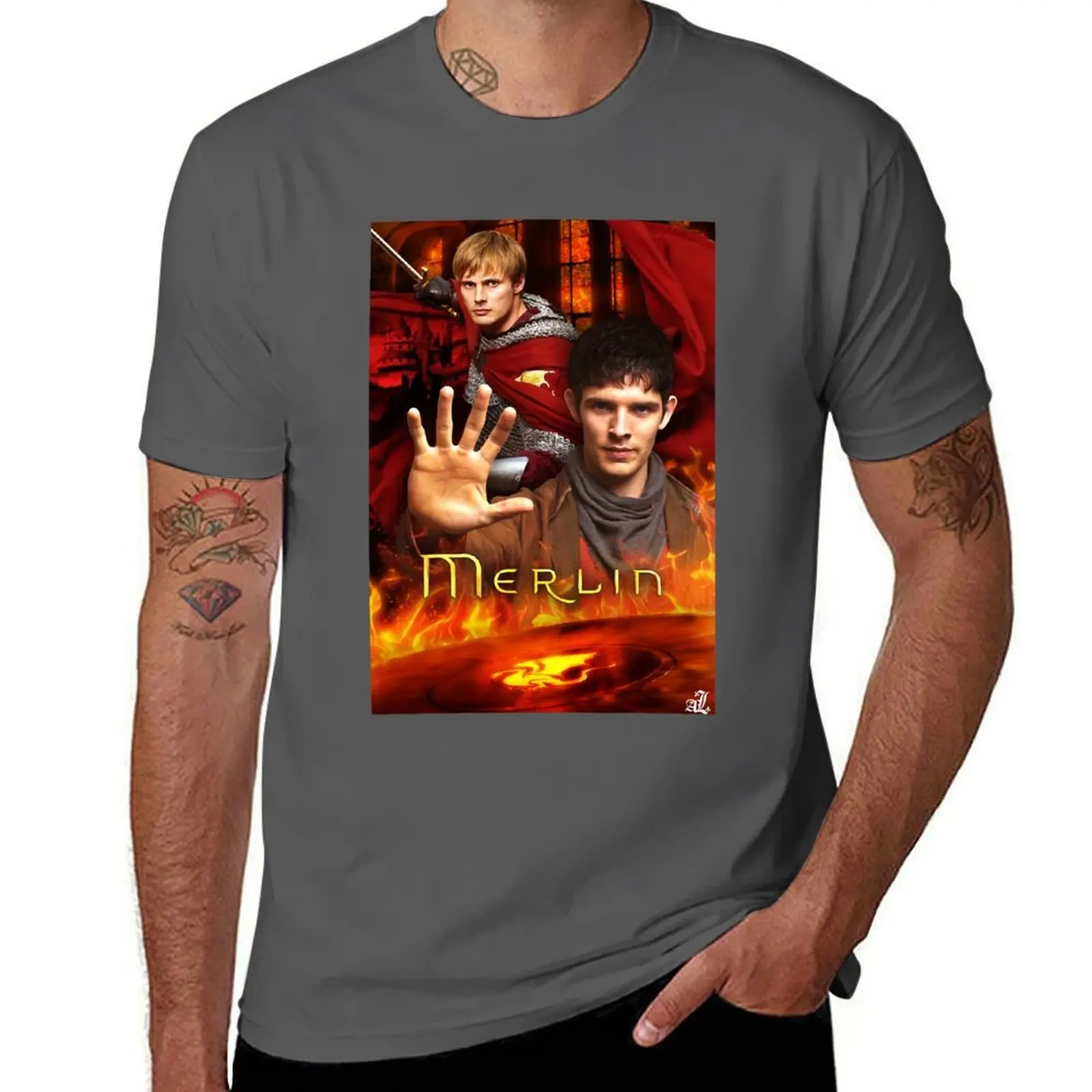 

My Favorite People Bbc Merlin Gifts For Birthday T-Shirt Lightweight Casual Summer T-Shirt