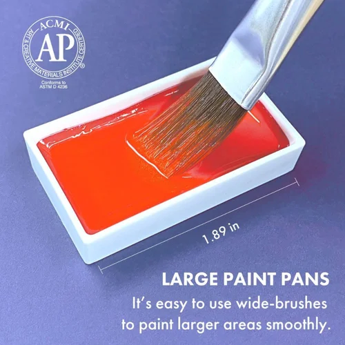 Imagen 2 del producto Kuretake Juego de pintura de acuarela de 12/24/36/48 colores, suministros de arte de calidad profesional para artistas, pintura para adultos, Hecho en Japón