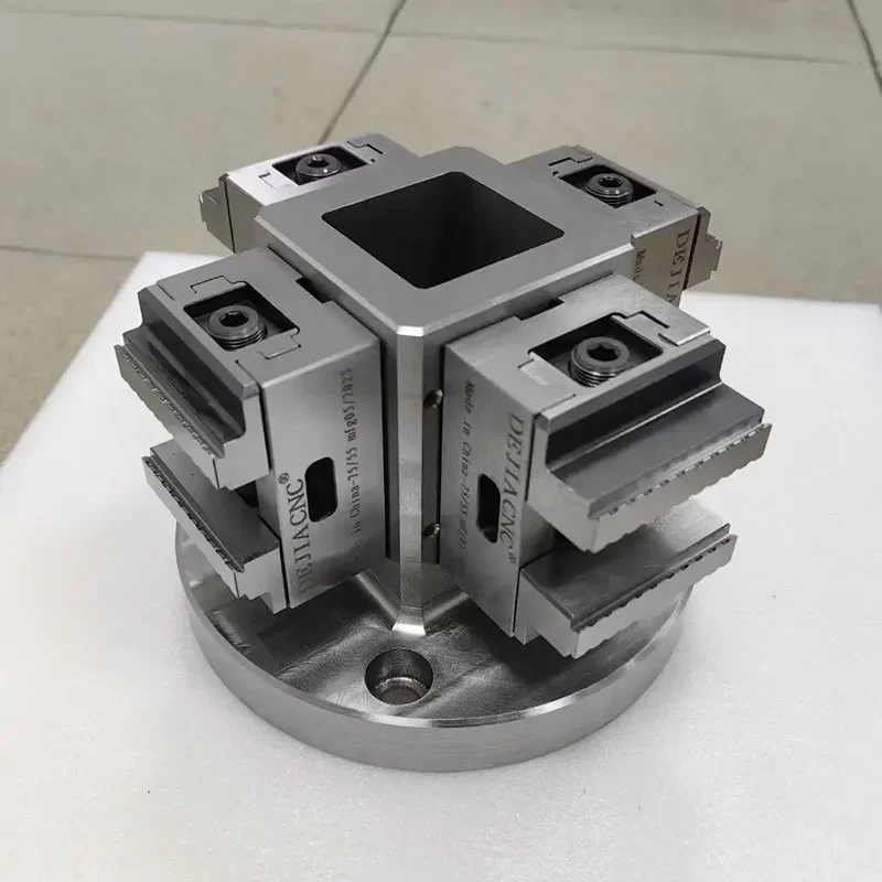 GDS78-128 Manual Drive 4th 5th Axis CNC Self-Centering Vise