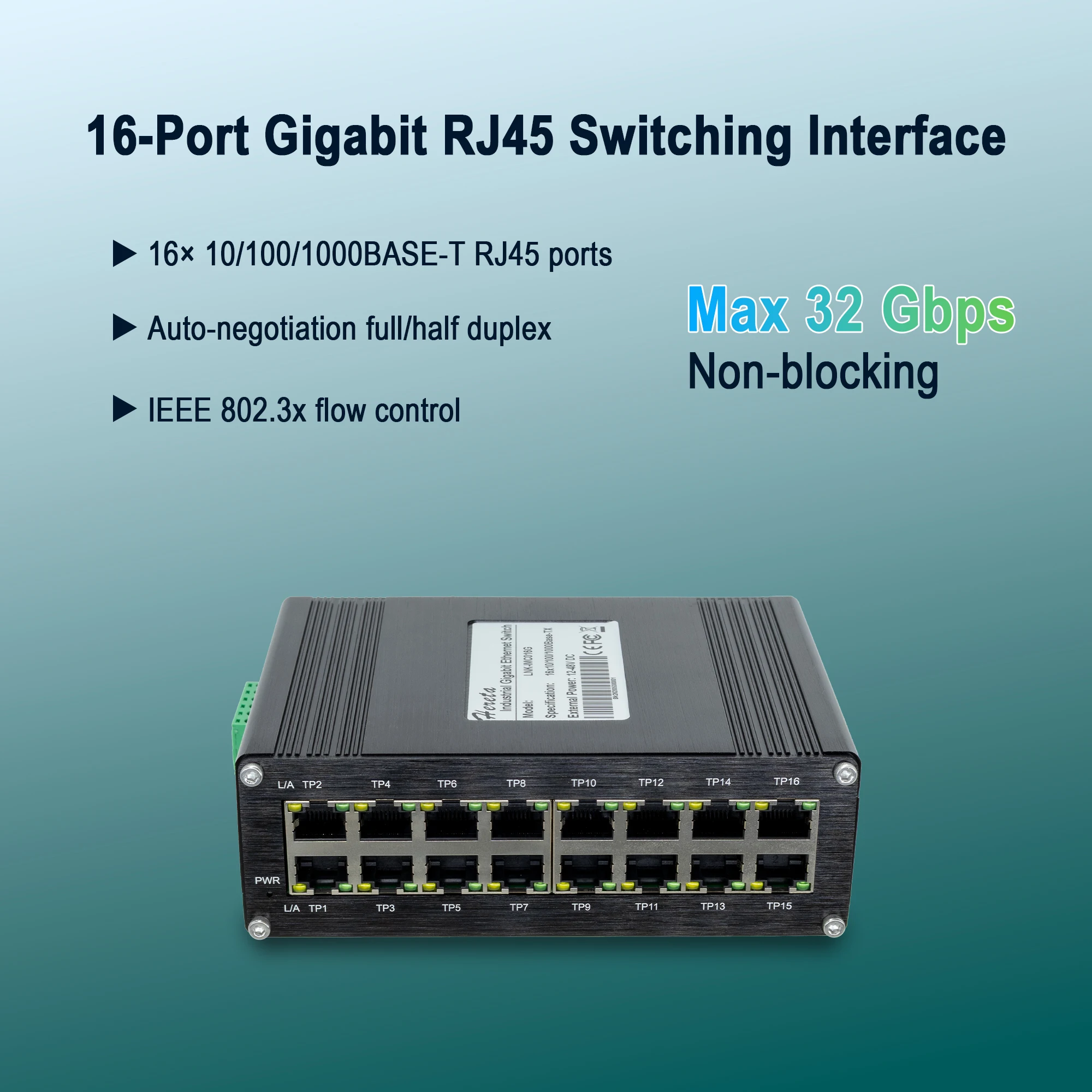 16포트 스위치 10/100/1000T 기가비트 컴팩트 - Industrial Switch Din Rail Gigabit 리뷰 및 가격