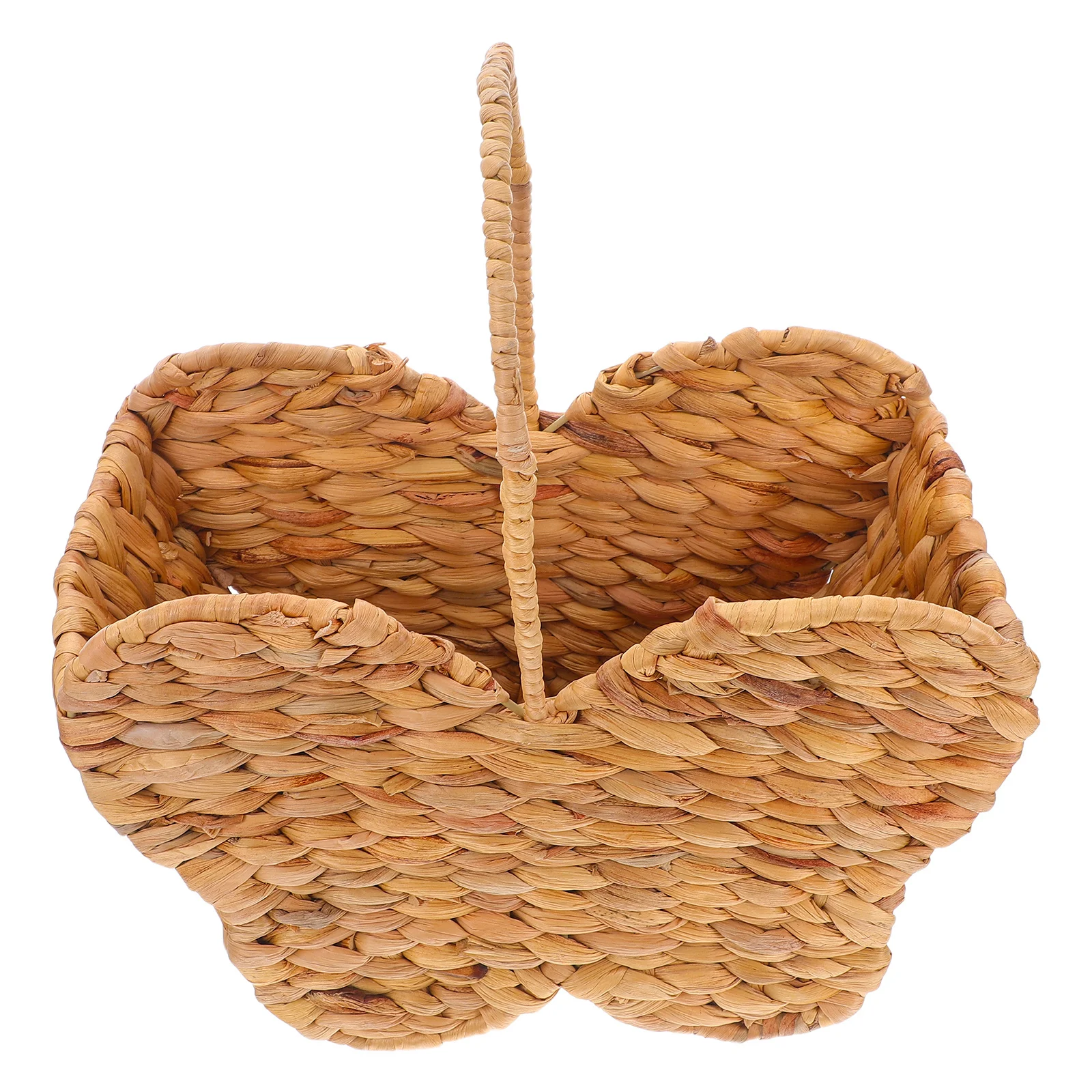 

Eco Friendly Butterfly Woven Storage Bin Spacious for Mini Treasures Indoor Tidying and Outdoor Picnics with Artistic Appeal