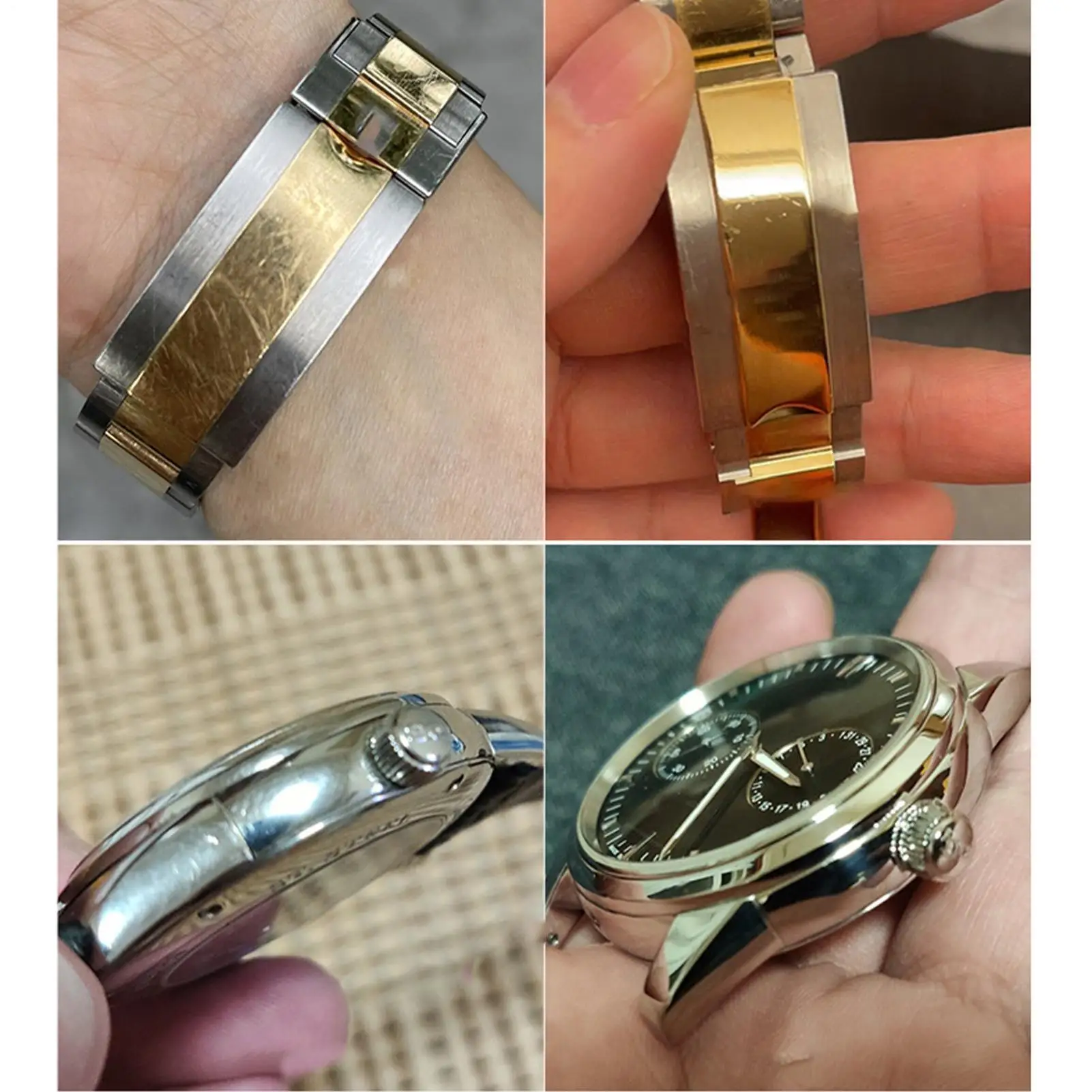 

Салфетка для чистки ювелирных изделий, 4 шт., серебряная ткань для ювелирных изделий, ремонт царапин, салфетки против протектора для стали, латуни, меди, посуда