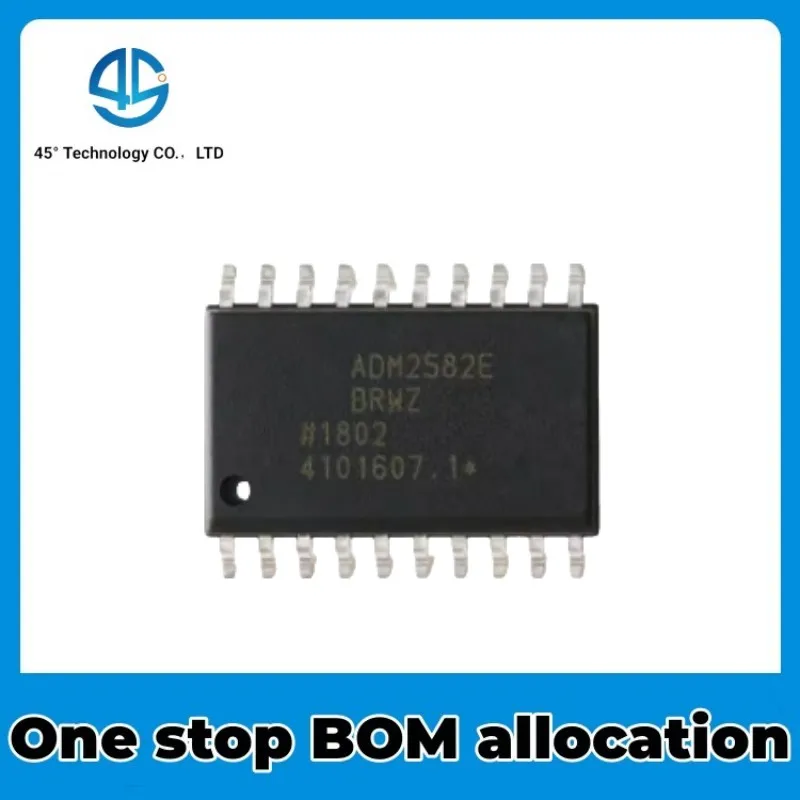 5PCS Original genuine ADM2582EBRWZ-REEL7 SOIC-20 full/half duplex RS-485 transceiver chip NEW IC Chip