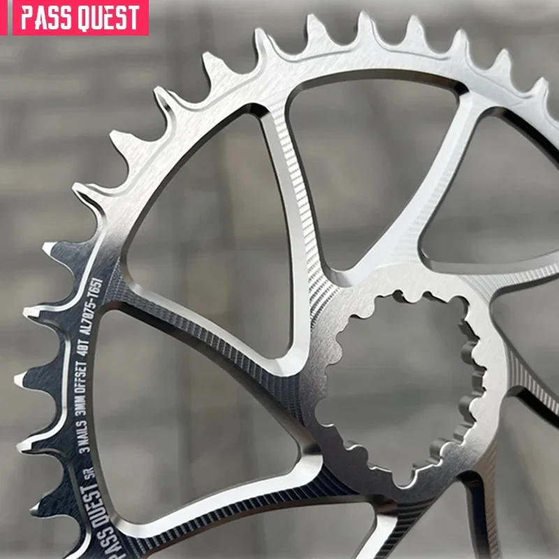 

PASS QUEST ( 3mm offset) Gravel/Road Bike Narrow Wide chainring Support 9/10/11/12 speed ordinary chains