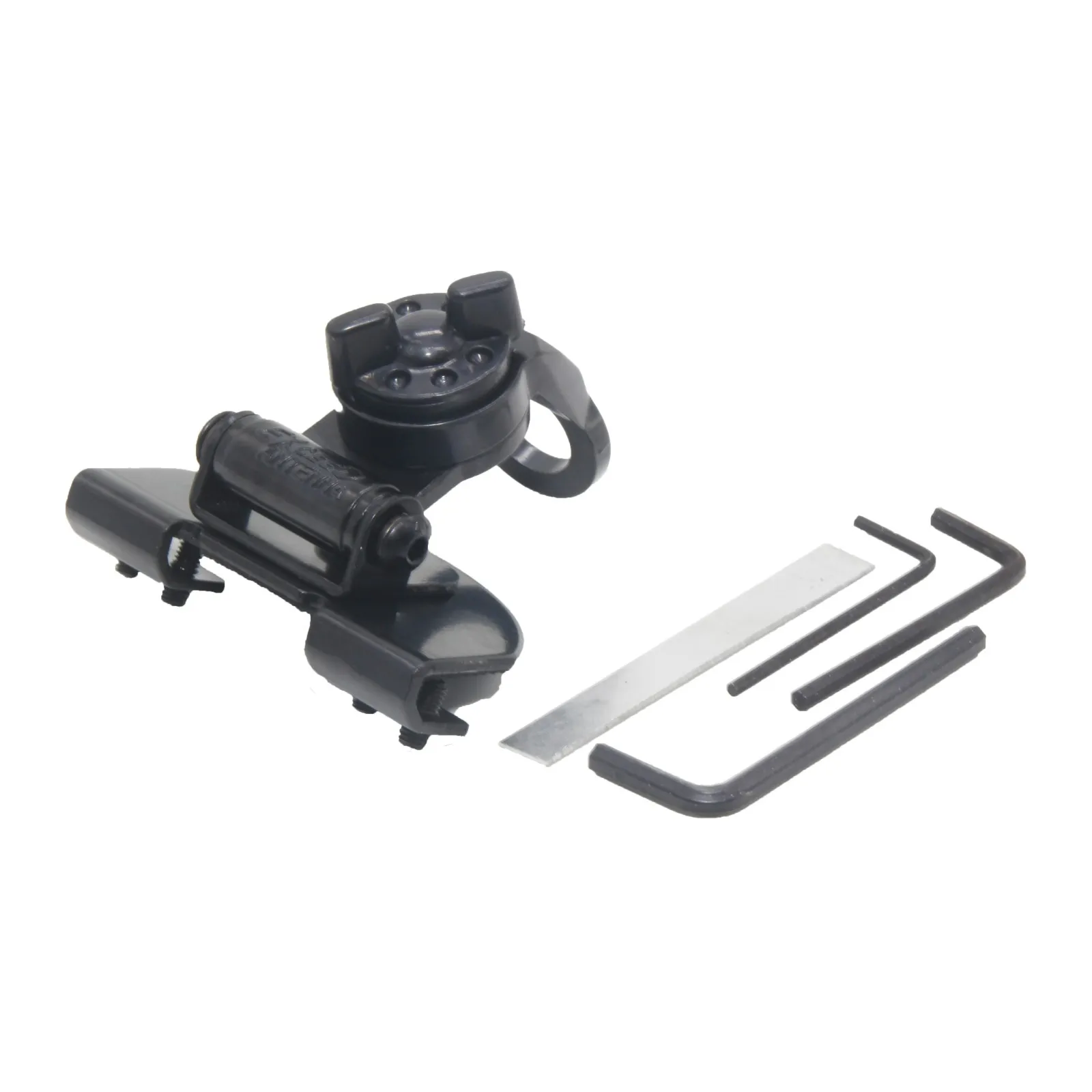 أسود EM-90 سيارة متنقلة CB راديو هوائي جبل قوس قاعدة كليب #6