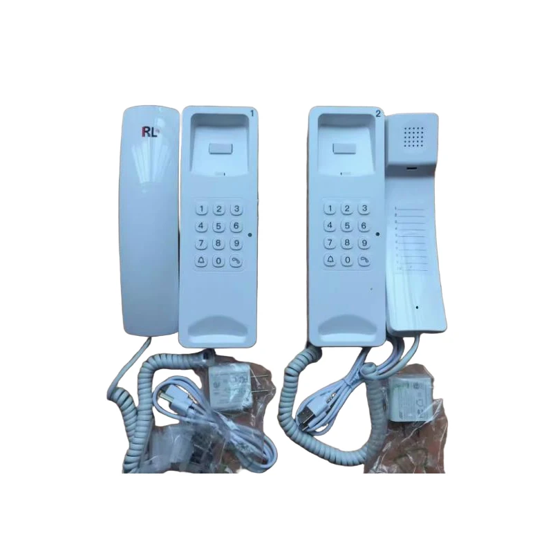 Receptores de apartamento sem fio 433MHZ Número de chamada Sistema de intercomunicação Expansível seguro para armazém Escritório interfone hospitalar