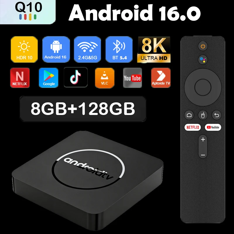 android-16-q10-スマート-tv-ボックス-8gb-128gb-allwinner-h313-google-アシスタント-8k-ビデオ-bluetooth60-メディアプレーヤー非常に高速なセットトップボックス