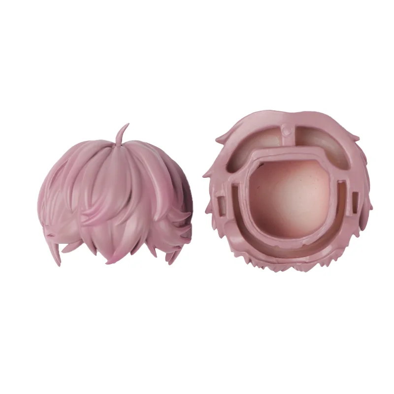 Ob11 puppe kunststoff haare rsatz puppe haar kopfform zubehör für obitsu11 gsc körper bjd kopfs chale puppe körper junge mädchen