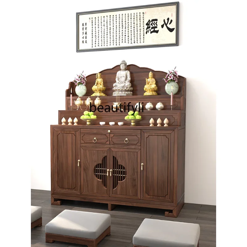 

Solid Wood Altar Incense Burner Table Buddha Shrine Domestic Buddhist Hall Buddha Table Prayer Altar Table Buddha TableA