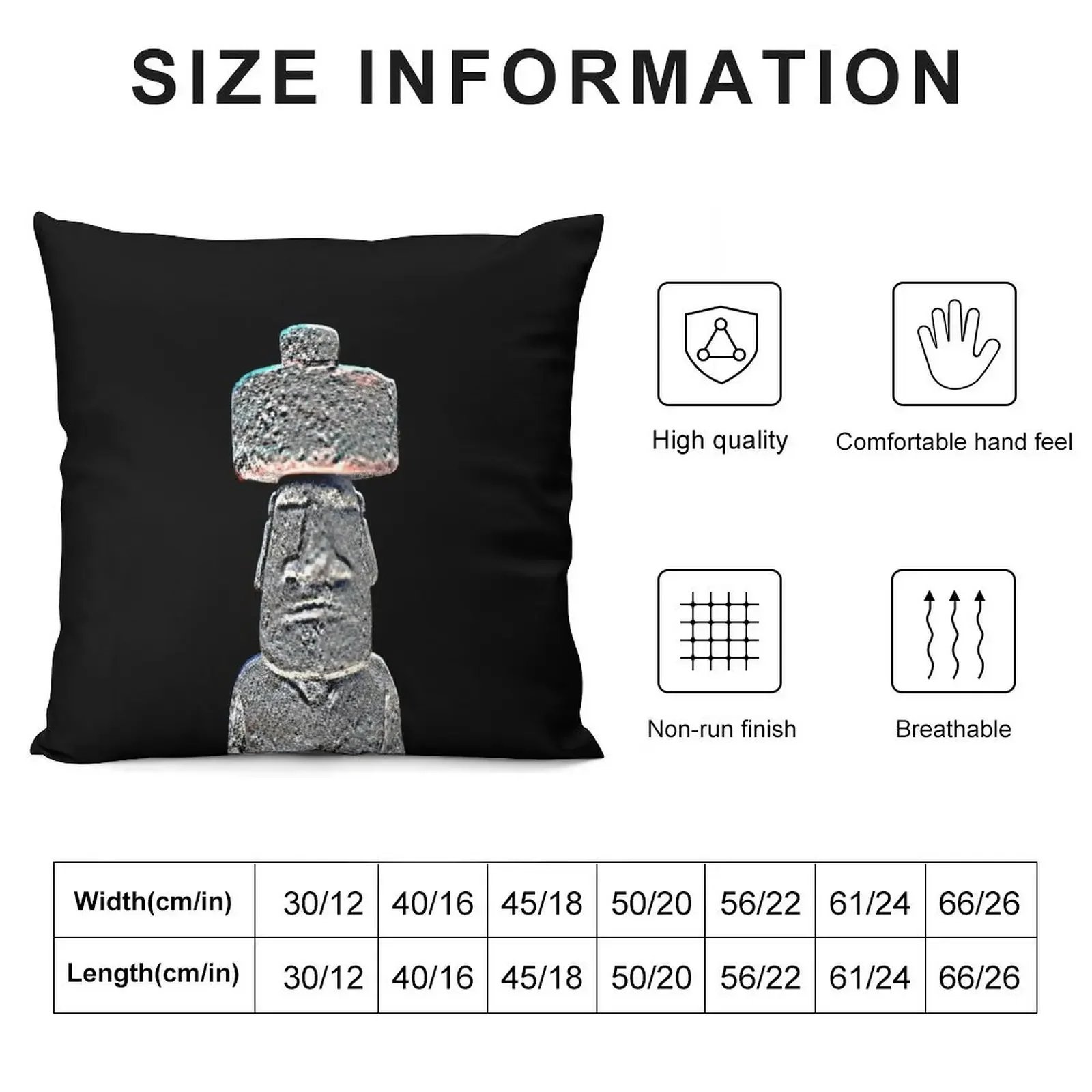 Moai Easter Island Throw Pillow christmas decorations for home 2025 Christmas Pillow Cushion Cover For Sofa pillow