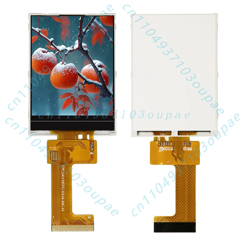 5pcs 2.4 Inch Small TFT LCD Display Screen 240*320 Resolution Plug Interface Color LCD Module For Digital Equipment