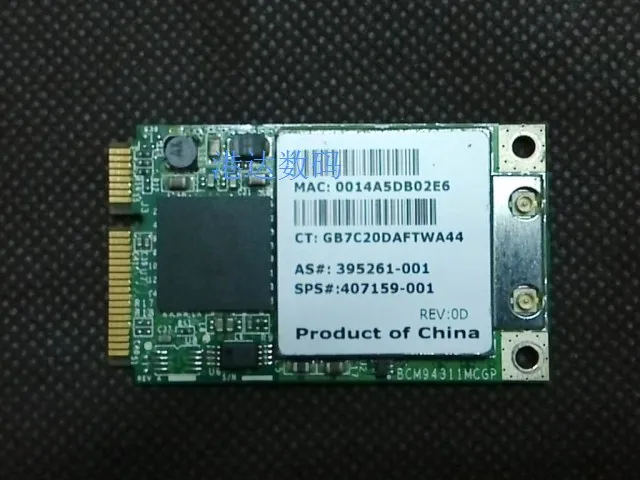 Used For HP V2000 DV1000 DV6000 DV9000 TX1000 Notebook Built-in WIFI wireless network interface card