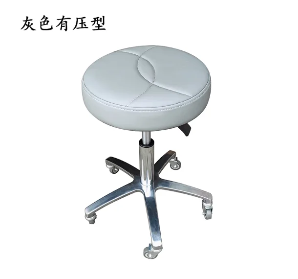 

Большой рабочий табурет, стул для парикмахерской, вращающийся подъемный круглый табурет, табурет для маникюрного салона, табурет для макияжа на шкиве