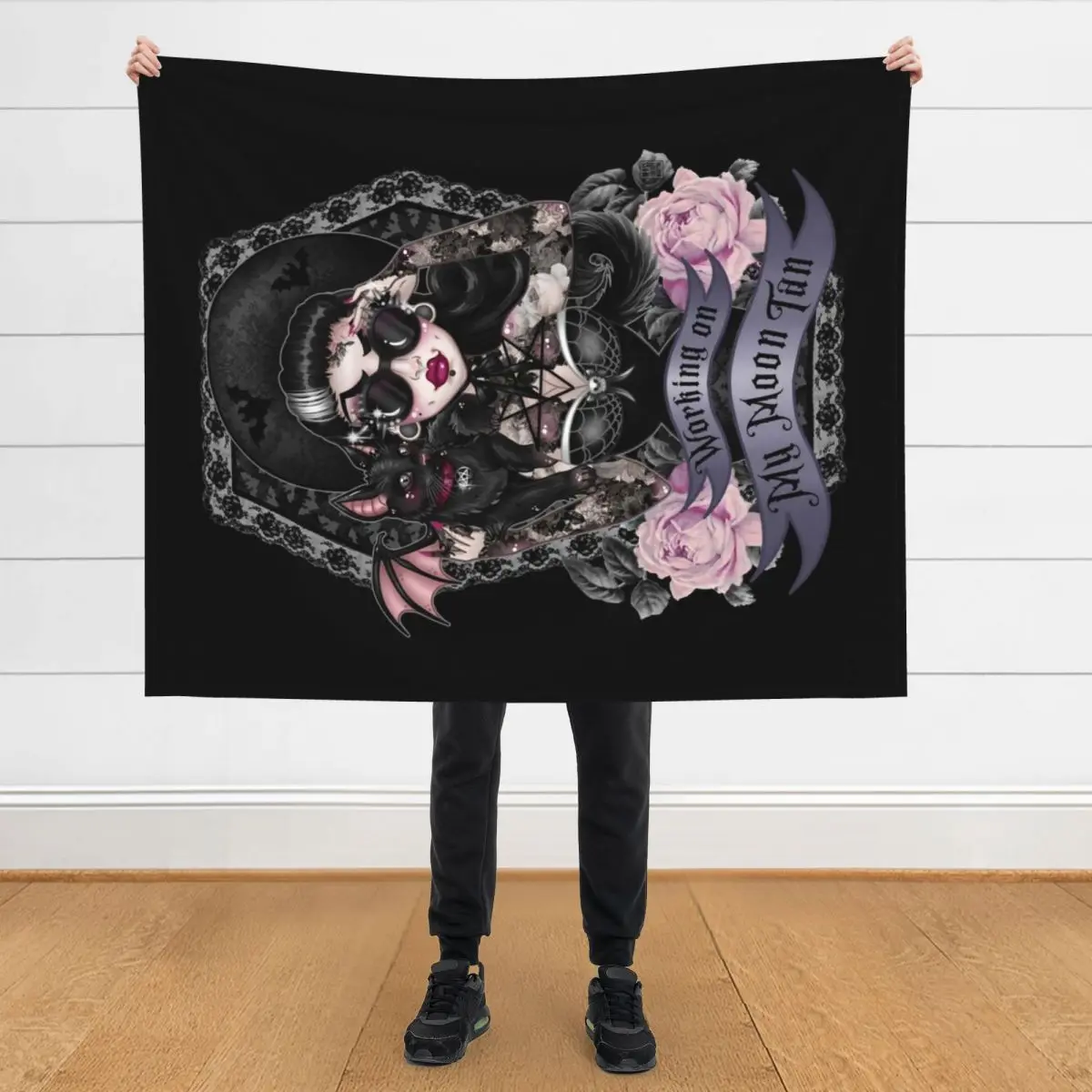 

Working on my Moon Tan Throw Blanket heavy to sleep Warm Sofa Baby Blankets