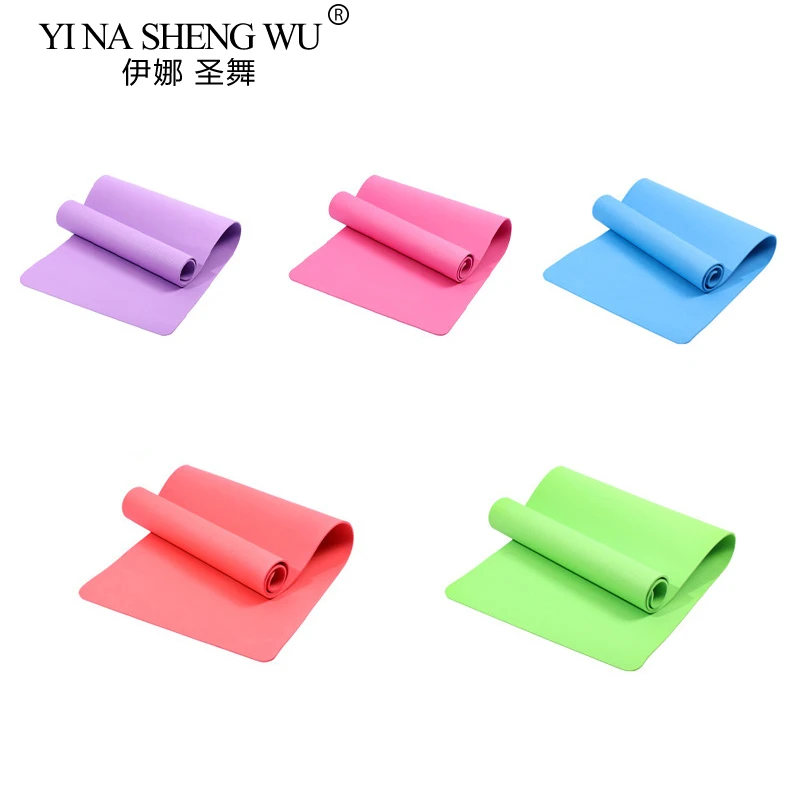 6MM Thick Yoga Mat Anti-skid Sports Fitness Mat EVA Comfort Foam Yoga Matt for Exercise, Yoga, and Pilates Gym Mat Meditate Mat