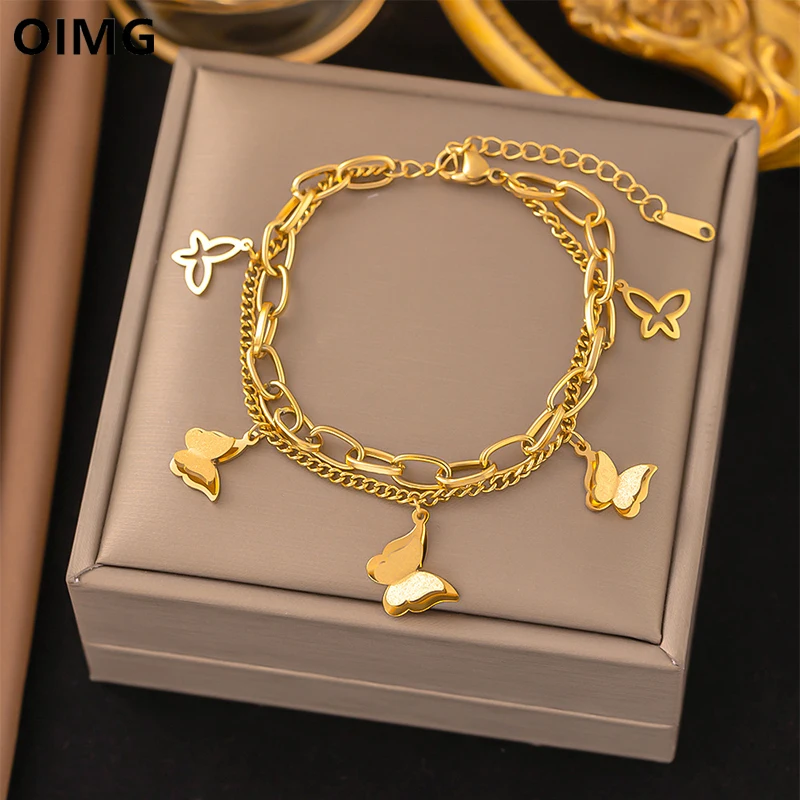 Butterfly Clasp Deployant - OIMG 316L Stainless Steel 3 Colors