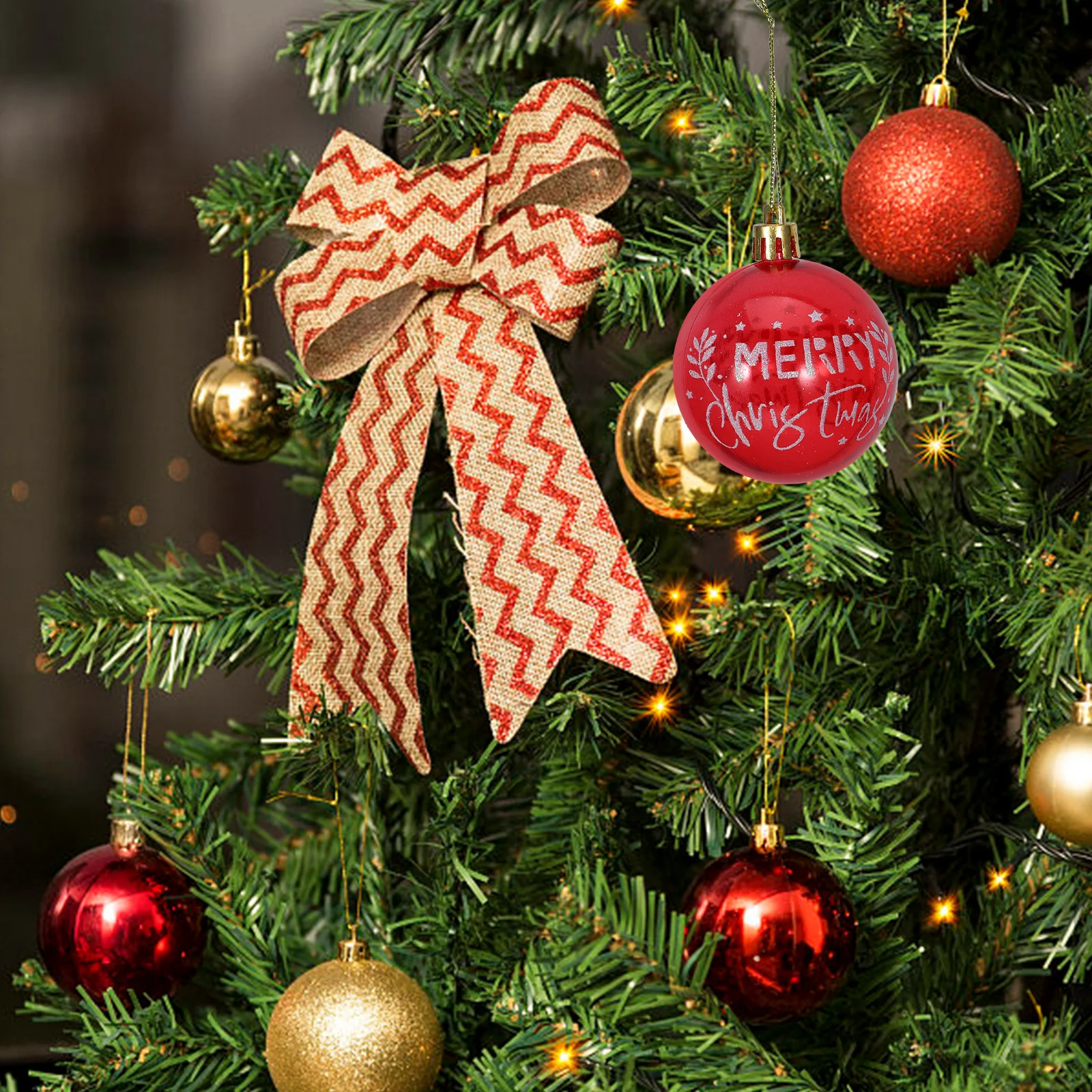 

6Pcs Xmas Tree Balls Hanging Ornaments Christmas Decor Xmas Pendant Tree Hanging Holiday Christmas Ball Ornaments