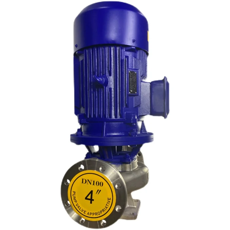 

Vertical 304 stainless steel pipeline Centrifugal pump Chemical pump 380V circulating