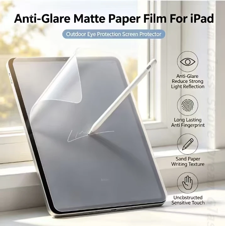 2PCS LikePaper Feel film screen protector for iPad pro 11 13 M4 M5 ipad 10 11th 12th generation 10.9 12.9 Air 11 13 10.9 M2 M3