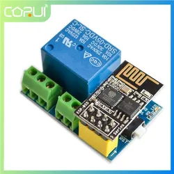 CORUI WiFi Relay Module ESP8266 ESP-01S WiFi Relay DIY Smart Switch Smart Socket Control Switch APP Smart Home IOT